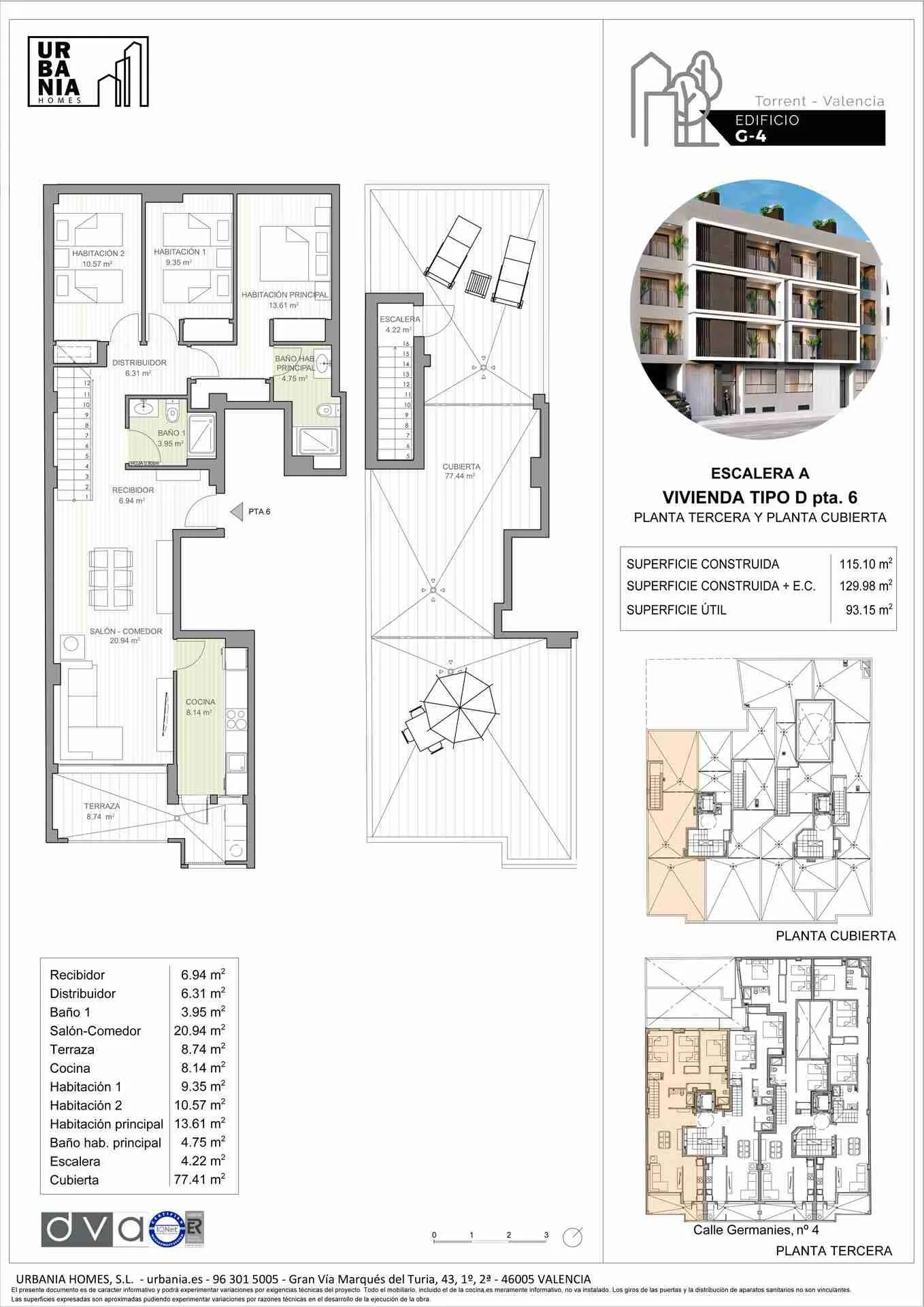 Plano de Vivienda, Edificio G4